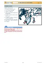 Preview for 47 page of Checchi & Magli TEXDRIVE BEST Use And Maintenance Manual