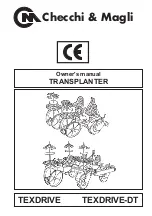 Preview for 1 page of Checchi & Magli TEXDRIVE Owner'S Manual