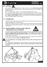 Preview for 6 page of Checchi & Magli TEXDRIVE Owner'S Manual