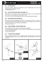 Preview for 16 page of Checchi & Magli TEXDRIVE Owner'S Manual