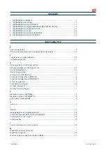 Preview for 3 page of Checchi & Magli UNITRIUM Use And Maintenance Manual