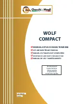 Preview for 1 page of Checchi & Magli WOLF COMPACT/3 Use And Maintenance Manual