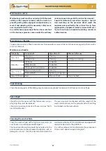 Preview for 65 page of Checchi & Magli WOLF COMPACT/3 Use And Maintenance Manual