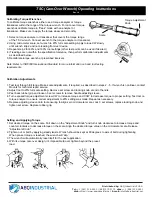 Check-line TSC series Operating Instructions preview