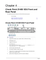 Предварительный просмотр 15 страницы Check Point 21400 VSX  G-50 Getting Started Manual