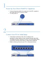 Предварительный просмотр 2 страницы Check Point IPS-1 Quick Start Manual