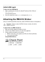 Preview for 9 page of Check Point Smart-1 225 Installing