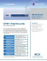 Check Point UTM-1 1050 Datasheet preview