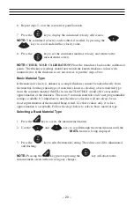 Предварительный просмотр 21 страницы Checkline TI-007DLX Operating Manual