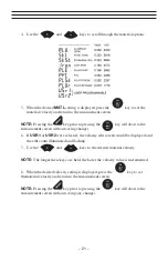 Предварительный просмотр 22 страницы Checkline TI-007DLX Operating Manual