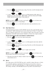 Предварительный просмотр 28 страницы Checkline TI-007DLX Operating Manual