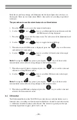 Предварительный просмотр 29 страницы Checkline TI-007DLX Operating Manual