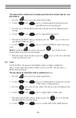 Предварительный просмотр 30 страницы Checkline TI-007DLX Operating Manual