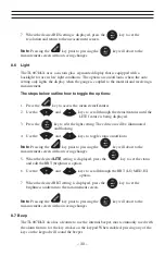 Предварительный просмотр 31 страницы Checkline TI-007DLX Operating Manual