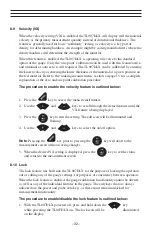 Предварительный просмотр 33 страницы Checkline TI-007DLX Operating Manual