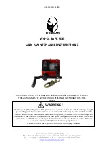 Checkmate WG-01 Safe Use And Maintenance Instructions preview