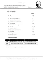 Preview for 2 page of Checkmate WG-01 Safe Use And Maintenance Instructions