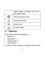 Preview for 7 page of Checkme O2 Oxiband User Manual