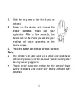 Preview for 9 page of Checkme O2 Oxiband User Manual