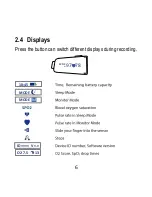 Preview for 10 page of Checkme O2 Oxiband User Manual