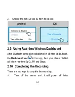 Preview for 14 page of Checkme O2 Oxiband User Manual