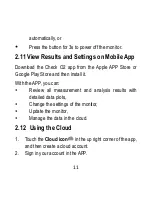 Preview for 15 page of Checkme O2 Oxiband User Manual