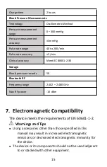 Preview for 17 page of Checkme BP2A User Manual