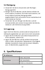 Preview for 34 page of Checkme BP2A User Manual