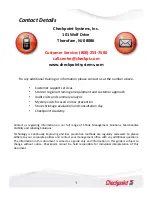 Preview for 3 page of Checkpoint CLASSIC Series User Manual