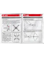 Предварительный просмотр 2 страницы Cheerson CX-20 User Manual