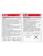 Предварительный просмотр 4 страницы Cheerson CX-20 User Manual