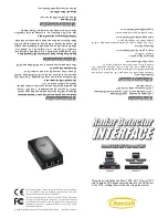 Preview for 1 page of Cheetah Escort SR7 User Manual