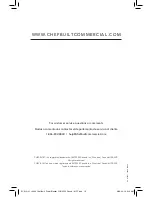 Предварительный просмотр 20 страницы CHEF-BUILT CCB-3550 Instruction Manual