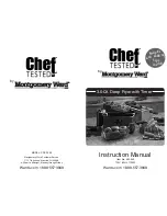 Предварительный просмотр 1 страницы Chef Tested 452543 Instruction Manual