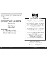 Предварительный просмотр 12 страницы Chef Tested 452543 Instruction Manual