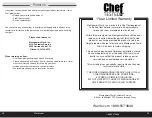 Preview for 8 page of Chef Tested 452559 Instruction Manual