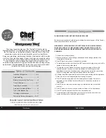 Предварительный просмотр 2 страницы Chef Tested CTT47S Instruction Manual