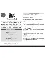 Предварительный просмотр 2 страницы Chef Tested FCZD15R_CT Instruction Manual