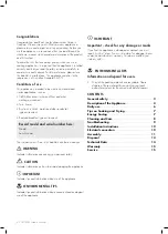 Предварительный просмотр 2 страницы Chef CHC644BB User Manual