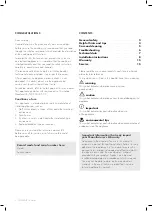 Предварительный просмотр 2 страницы Chef CHS642SB User Manual