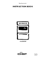 Chef CKG5010W Instruction Book предпросмотр