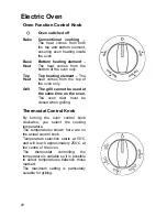 Предварительный просмотр 20 страницы Chef CKG5010W Instruction Book