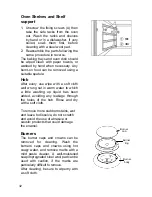 Предварительный просмотр 32 страницы Chef CKG5010W Instruction Book