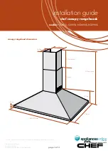 Chef CS601S Installation Manual preview