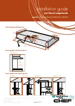 Preview for 4 page of Chef CS601S Installation Manual