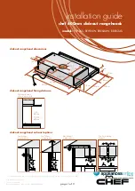 Preview for 6 page of Chef CS601S Installation Manual