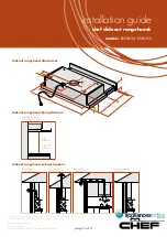 Preview for 8 page of Chef CS601S Installation Manual