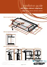 Preview for 10 page of Chef CS601S Installation Manual