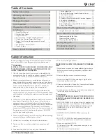 Preview for 2 page of Chef UC-PS18-30 User Manual