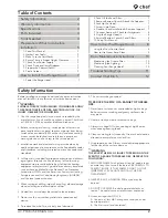 Preview for 2 page of Chef UC-PS38SS-30 User Manual